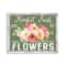 Stupell Industries 11" x 14" Antique Market Fresh Flowers Wall Plaque